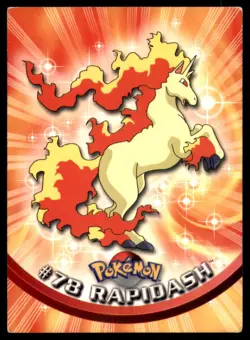 Rapidash #78 Topps Trading Cards Series 2 Pokemon MP - Image 1