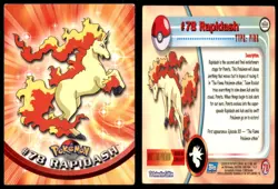 Rapidash #78 Topps Trading Cards Series 2 Pokemon MP - Image 3