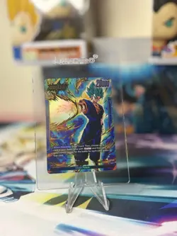 Vegito FB10-025 Leader Alternative Art Cross Force Super Dragon Ball Card Game - Image 1