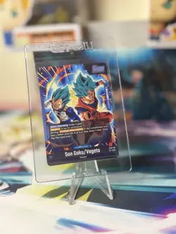 Vegito FB10-025 Leader Alternative Art Cross Force Super Dragon Ball Card Game - Image 2