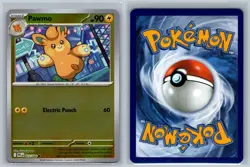Pawmo 033/094 Common Phantasmal Flames Pokemon Card Reverse Holo Near Mint - Image 3