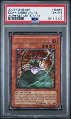 PSA 6 - 2009 YU-GI-OH! ANPR-ANCIENT PROPHECY EN083 KOA'KI MEIRU GRAVIROSE - Image 1
