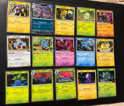 15 Card Pokemon Promo Lot | Cosmos, Black Star, Swirls Near mint - Image 1