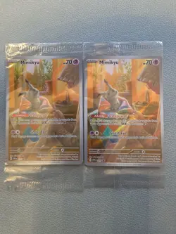 Pokemon TCG Mimikyu Black Star Promo Card SVP075 Sealed Only 1 - Image 1