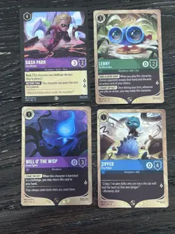 Disney Lorcana Wilds Unknown League Play OP FOIL PROMO Cards - Image 1