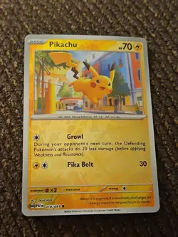 Pikachu - (Reverse Holo) 018/091 Miscellaneous Cards & Products Reverse Holo - Image 1