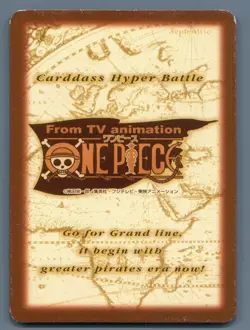 Bandai One Piece Hyper Battle S41 Monkey D Luffy Gold Stamped Rare Card 2000 - Image 2