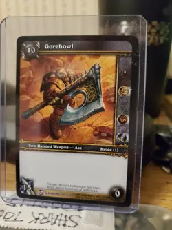 World Of Warcraft TCG Gorehowl Gladiators Epic Card 178/208 - Image 1
