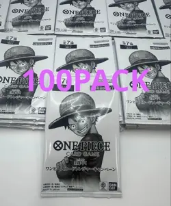 One Piece Card Game 3rd Anniversary Treasure Campaign Pack 100 Packs Promo New - Image 1