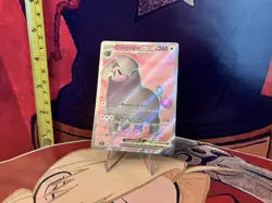 Pokemon Oinkologne EX Full Art TCG Collectable English Trading Card - Image 1