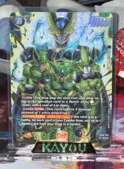 Dragon Ball Super Card Game Cell FB10-123 SCR Foil Battle - Image 2