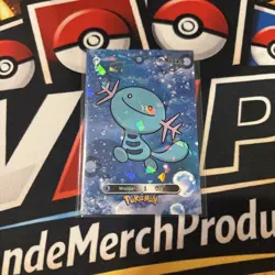 Full Art Pokemon Card Database 2 Cracked Ice Holo Wooper Low Pop Promo - Image 1