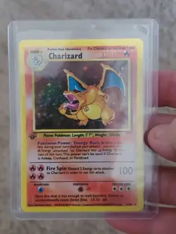 1996 1st Edition Set Charizard 25th Anniversary Cards.. - Image 1