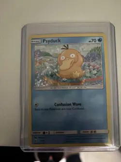 2018 Pokemon Psyduck Cracked Ice Holo McDonald's Promo Card excellent condition - Image 2