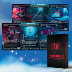 Transformers Optimus Prime vs. Megatron Secret Lair Non Foil MTG Sealed - Image 1
