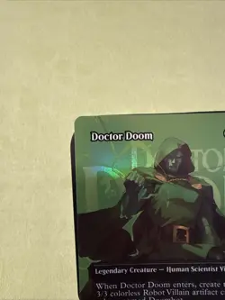 Doctor Doom (Borderless) (0365) Marvel Super Heroes Foil - Image 2