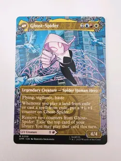 Gwen Stacy (0209) (Borderless) Marvel's Spider-Man • Regular MTG - Image 2