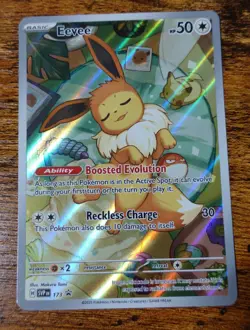 Eevee 173 Black Star Promo Prismatic Evolutions Pokemon Card NM-MINT Pack Fresh - Image 1