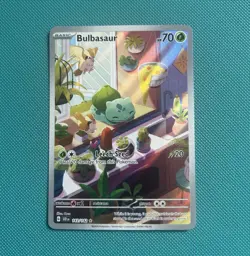 The Pokemon Company Bulbasaur 143/142 SV07 Stellar Crown IR FA Holo - Image 1