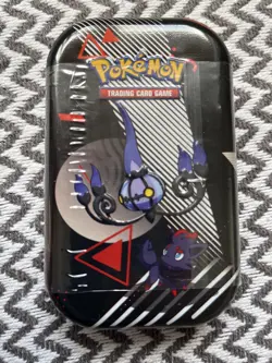Pokemon TCG: Unova Black Bolt & White Flare Mini Tin - Chandelure - SEALED - Image 1