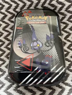 Pokemon TCG: Unova Black Bolt & White Flare Mini Tin - Chandelure - SEALED - Image 2
