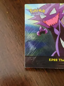 DMG! HOLO FOIL EP22 Tower of Terror Gengar Topps Pokemon Series 2 - Image 3