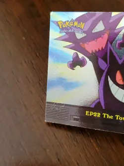 DMG! HOLO FOIL EP22 Tower of Terror Gengar Topps Pokemon Series 2 - Image 4