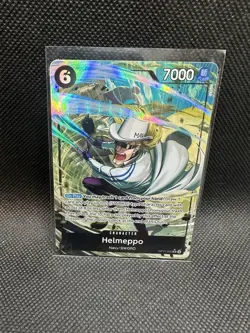 Helmeppo OP11-092 SR Alt Art A Fist Of Divine Speed One Piece Card Game English - Image 1