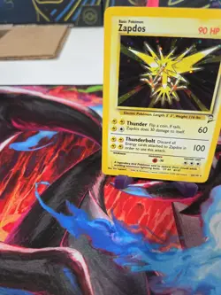 Pokemon TCG Zapdos Base Set 16/102 Holo Unlimited Holo Rare LP #11 - Image 5