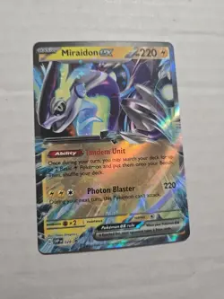 Miraidon EX Promo 028 SVP Pokemon TCG - Black Star Promo - Image 1