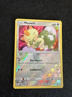MEOWTH 147/214 REVERSE LEGAMI INOSSIDABILI CARTA POKEMON ITA - Image 1