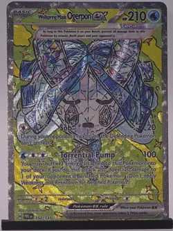 Wellspring Mask Ogerpon ex 152/131 SV Prismatic Evolutions SIR Holo - Image 1