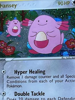 Pokemon TCG Chansey 20/115 Unseen Forces Reverse Holo Rare 90 HP English *CLEAN* - Image 2