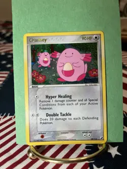 Pokemon TCG Chansey 20/115 Unseen Forces Reverse Holo Rare 90 HP English *CLEAN* - Image 3