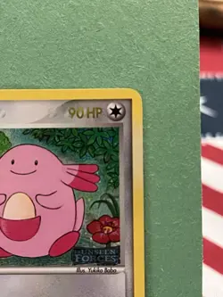 Pokemon TCG Chansey 20/115 Unseen Forces Reverse Holo Rare 90 HP English *CLEAN* - Image 4