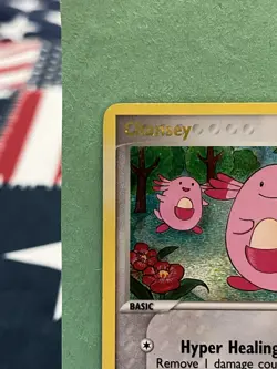 Pokemon TCG Chansey 20/115 Unseen Forces Reverse Holo Rare 90 HP English *CLEAN* - Image 5