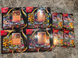 Pokemon Chaos Rising BUNDLE X4 Booster Bundles And X4 Blister Packs - Image 1