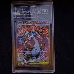 TAG 10 Gem Mint Mega Charizard X EX 223/193 Mega Dream EX Holo JP 2025 - Image 1