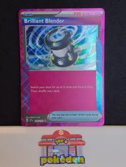 Brilliant Blender 164/191 Sv08: Surging Sparks Holo Acespec Pokemon TCG NM - Image 1