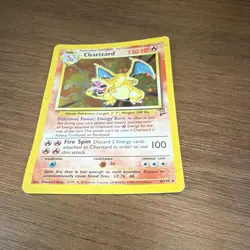 Pokemon TCG Charizard 4/130 Base Set 1999 Holo Rare English Stage 2 120HP - Image 2