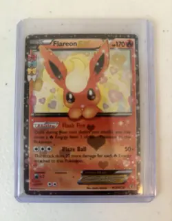 Pokemon TCG Flareon EX RC6/RC32 Generations Ultra Rare Holo 2016 - Image 1