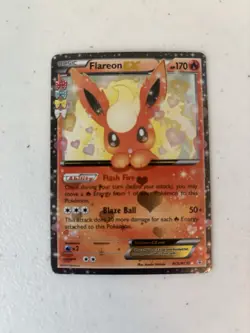 Pokemon TCG Flareon EX RC6/RC32 Generations Ultra Rare Holo 2016 - Image 3