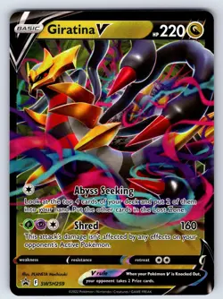 Giratina V SWSH259 Holo Promo Sword & Shield Promo Pokemon Holo Near Mint - Image 1