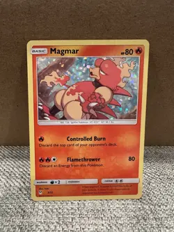 Pokemon Magmar - 3/12 - McDonald's 2019 Promo - Holo - LP - Image 1