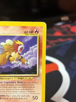 Pokemon TCG Entei Neo Revelation 17/64 DM - Image 2