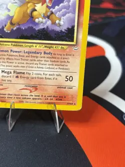 Pokemon TCG Entei Neo Revelation 17/64 DM - Image 3