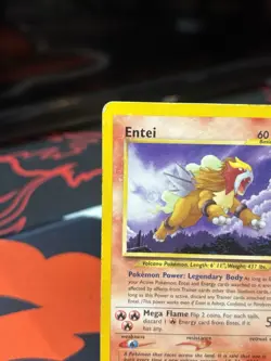 Pokemon TCG Entei Neo Revelation 17/64 DM - Image 5