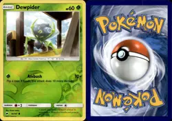 Dewpider SM - Burning Shadows #14/147 Lightly Played Reverse Holo Pokemon TCG - Image 1