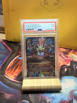 Pokemon TCG 2016 M Alakazam EX 118/124 Fates Collide PSA 7 - Image 1