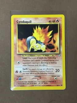 Cyndaquil (56) Pokemon Neo Genesis 056/111 Unlimited - Image 1